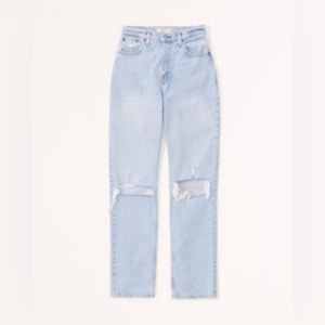 Abercrombie Straight Leg Jeans Size 33/13
